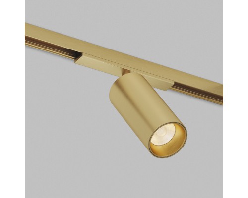 DK5941-SB Светильник трековый SHINE SPOT ZigBee, 48В, 10Вт, 2700-6000K, IP20, сатин. латунь, алюминий