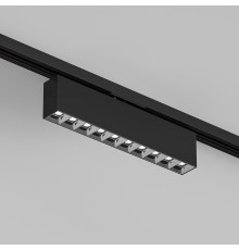 DK6444-BK Поворотный однофазный трековый светильник EDDER со светодиодом L273mm 220V 20W 30° 4000K IP20 черный алюминий