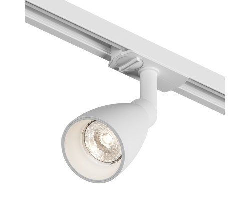 DK6050-WH Трековый светильник IP 20, 15 Вт, GU10, белый, алюминий, пластик