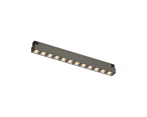 DK5971-DN Светильник трековый SHINE GRILL ZigBee, 48В, 10Вт, 2700-6000K, IP20, темный никель, алюминий