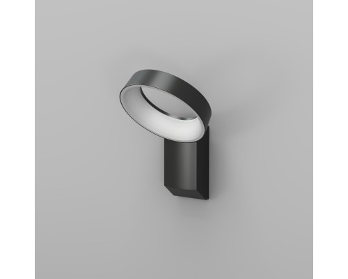 DK9712-BK Настенный светодиодный уличный светильник SANVIK, IP65, 12 Вт, 3000К, черный, алюминий