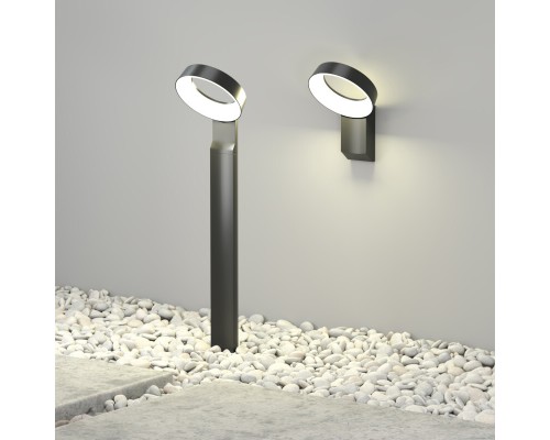 DK9712-BK Настенный светодиодный уличный светильник SANVIK, IP65, 12 Вт, 3000К, черный, алюминий