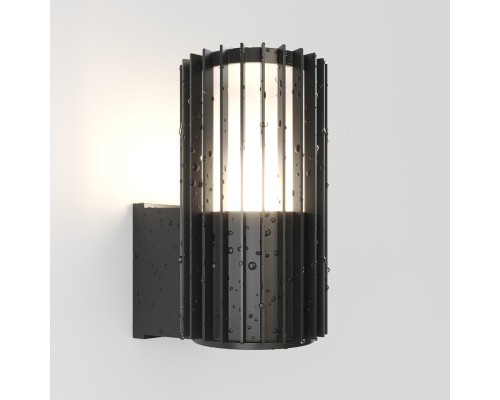 DK9722-BK Настенный уличный светильник FARSUN, IP65, 1xE27, до 18 Вт, черный, алюминий