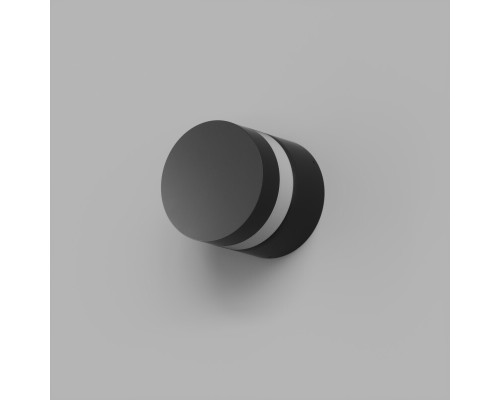 DK9810-BK Настенный уличный светодиодный светильник VEGA, IP65, 12 Вт, 3000K, черный, алюминий