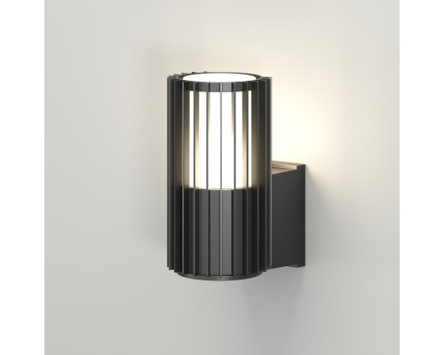 DK9722-BK Настенный уличный светильник FARSUN, IP65, 1xE27, до 18 Вт, черный, алюминий