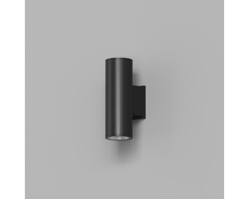 DK9821-BK Настенный уличный светильник BORG, IP65, 18 Вт, 3000К, черный, алюминий