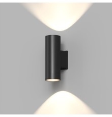 DK9821-BK Настенный уличный светильник BORG, IP65, 18 Вт, 3000К, черный, алюминий