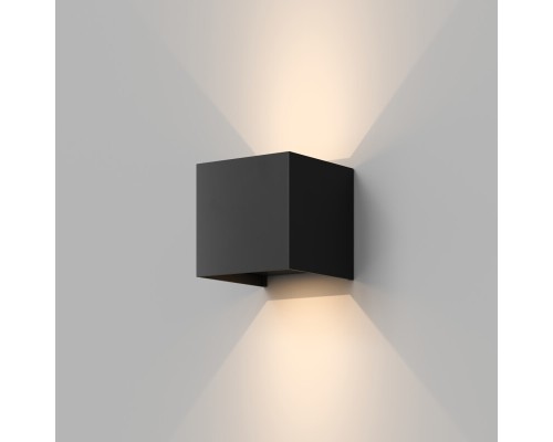 DK9770-BK Настенный светодиодный уличный светильник MALBEC, IP54, 6 Вт, 3000K, черный, алюминий