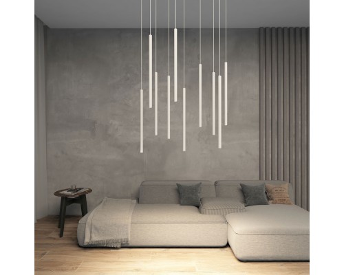 DK4304-WH Подвесной светильник со встроенным светодиодом, 5W, IP 20, 4000K, белый, алюминий