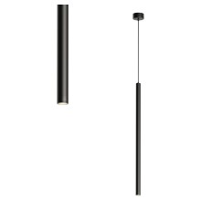 DK4303-BK Подвесной светильник со встроенным светодиодом, 5W, IP 20, 3000K, черный, алюминий