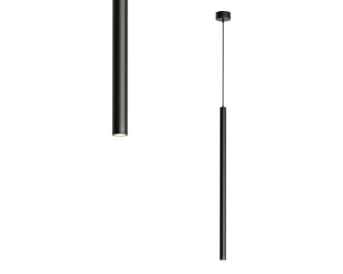 DK4303-BK Подвесной светильник со встроенным светодиодом, 5W, IP 20, 3000K, черный, алюминий