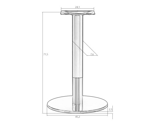 Подстолье обеденное DOBRIN LORENZO