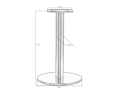 Подстолье обеденное DOBRIN SCOTT