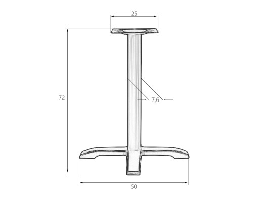 Подстолье обеденное DOBRIN SALLY