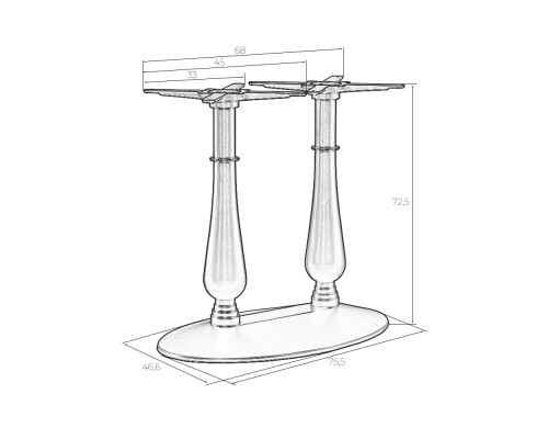 Подстолье обеденное DOBRIN ANDREW