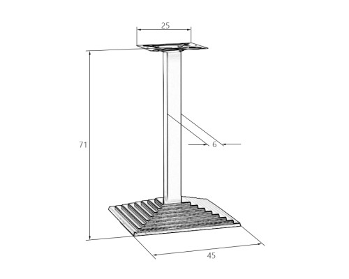 Подстолье обеденное DOBRIN GRANT