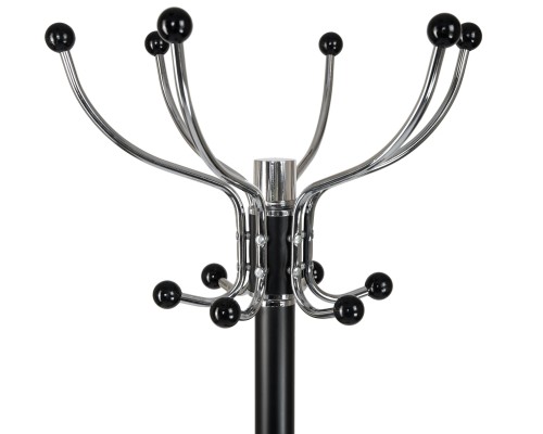 Вешалка напольная DOBRIN BONNY, чёрный мрамор, чёрный