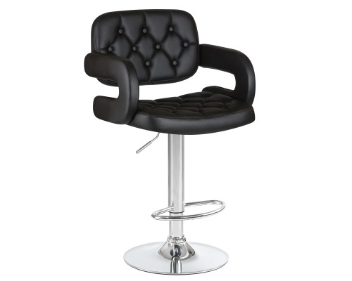 Набор 2 шт Стул барный DOBRIN TIESTO, чёрный