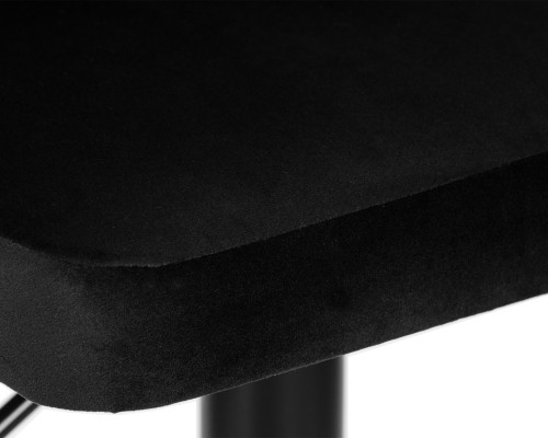 Стул барный DOBRIN JOSEPH BLACK, черный велюр (MJ9-101)