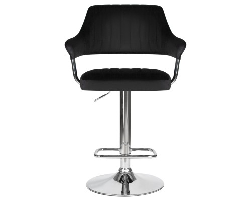 Стул барный DOBRIN CHARLY, черный велюр (MJ9-101)