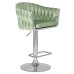 Стул барный DOBRIN MARCEL, пудрово-мятный велюр (MJ9-87)