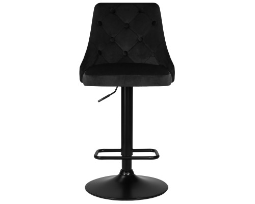 Стул барный DOBRIN JOSEPH BLACK, черный велюр (MJ9-101)