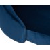 Стул барный DOBRIN JOSEPH BLACK, синий велюр (MJ9-117)
