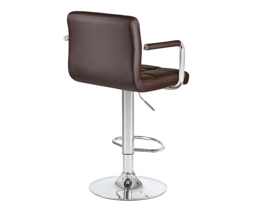 Набор 2 шт Стул барный DOBRIN KRUGER ARM, коричневый