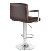 Набор 2 шт Стул барный DOBRIN KRUGER ARM, коричневый