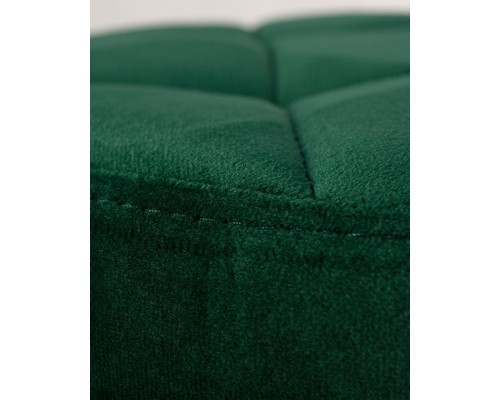 Табурет барный DOBRIN BRUNO, зеленый велюр (MJ9-88)