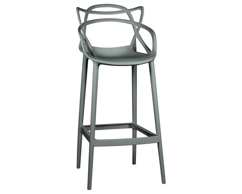 Набор 4 шт Стул барный DOBRIN MASTERS BAR, тёмно-серый (GR-04)