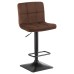 Набор 2 шт Стул барный DOBRIN DOMINIC, шоколадный велюр (MJ9-111)