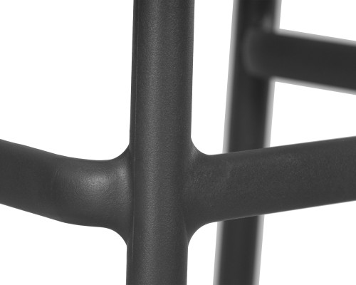 Набор 4 шт Стул барный DOBRIN CHLOE BAR, темно-серый