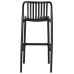 Набор 4 шт Стул барный DOBRIN CHLOE BAR, черный