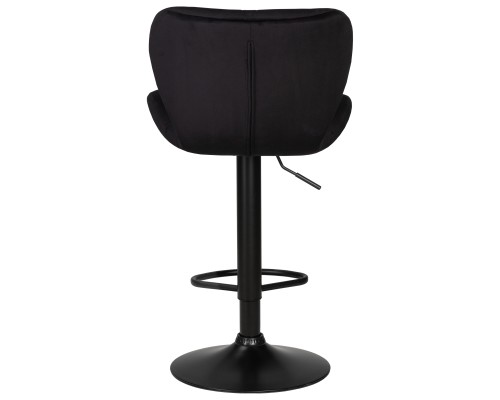 Набор 2 шт Стул барный DOBRIN BARNY BLACK, черный велюр (MJ9-101)