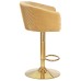 Стул барный DOBRIN DARCY GOLD, песочный велюр (1922-3)