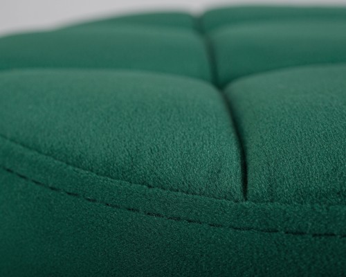 Набор 2 шт Табурет барный DOBRIN BRUNO BLACK, зеленый велюр (MJ9-88)