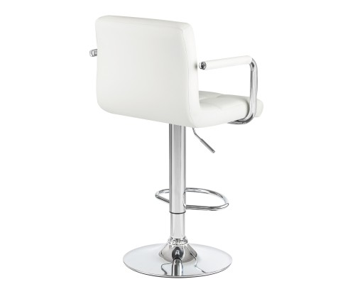 Стул барный DOBRIN KRUGER ARM, белый