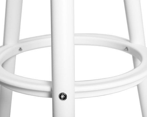 Набор 4 шт Табурет барный DOBRIN ROYCE WHITE, белый (W-02)