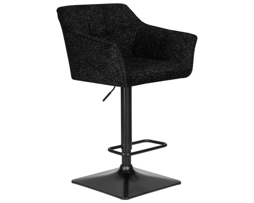 Набор 2 шт Стул барный DOBRIN RALF, черный твид (LEO18)