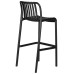 Набор 4 шт Стул барный DOBRIN CHLOE BAR, черный
