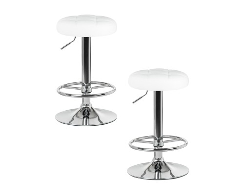 Набор 2 шт Табурет барный DOBRIN BRUNO, белый