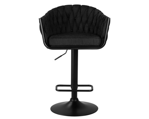 Набор 2 шт Стул барный DOBRIN LEON, черная ткань (LAR-275-33)