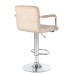 Набор 2 шт Стул барный DOBRIN KRUGER ARM, бежевый велюр (MJ9-10)