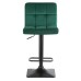 Набор 2 шт Стул барный DOBRIN DOMINIC, зеленый велюр (MJ9-88)