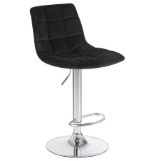 Стул барный DOBRIN TAILOR, черный велюр (MJ9-101)