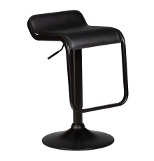Стул барный DOBRIN CRACK BLACK, черный
