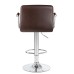 Набор 2 шт Стул барный DOBRIN KRUGER ARM, коричневый