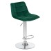 Набор 2 шт Стул барный DOBRIN TAILOR, зеленый велюр (MJ9-88)
