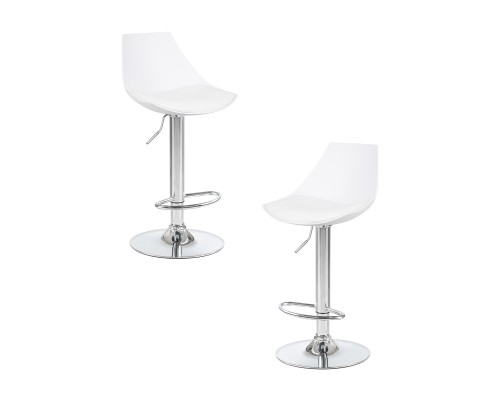 Набор 2 шт Стул барный DOBRIN ROCKY, белый